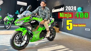 New Kawasaki Ninja 400 Bs7 2024 Model Launch Price Mileage Features Full Review [upl. by Silverts]