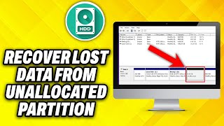 How To Recover Lost Data from Unallocated Hard Drive Partition 2024 [upl. by Nytsyrk]