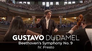 Gustavo Dudamel  Beethoven Symphony No 9  Mvmt 4 Orquesta Sinfónica Simón Bolívar [upl. by Anerhs360]