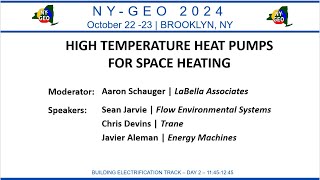 High Temperature Heat Pumps for Space Heating [upl. by Ylellan794]