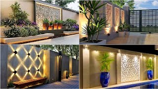 100 Garden Fence Design Ideas 2024 House Exterior Boundary Front Wall Designs  Backyard Fences 2 [upl. by Ruella556]