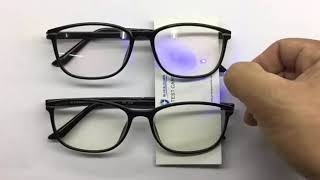 How to test blue light blocking glasses [upl. by Lightfoot]