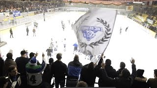 EishockeyOberligist EHC Neuwied reist mit mehr als 600 Fans nach Herne [upl. by Melquist313]