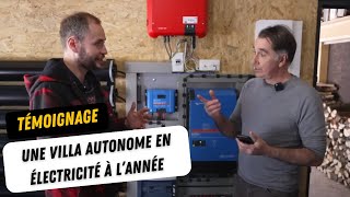 MAISON AUTONOME EN ÉLECTRICITÉ GRÂCE AUX PANNEAUX SOLAIRES ET BATTERIES – TÉMOIGNAGE [upl. by Essy]