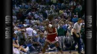 Michael Jordans Top 10 Plays Career Playoffs [upl. by Ykceb]