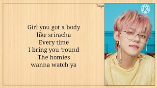 TXT 투모로우바이투게더  Sriracha Original song  Marteen Easy Lyrics [upl. by Lindo135]