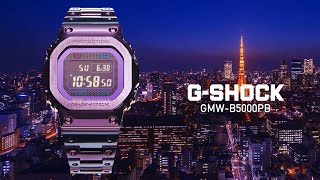 New GShock GMWB5000PB6  Midnight Tokio  Official Video [upl. by Gignac]