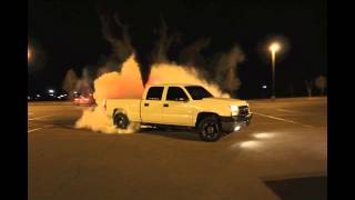 1000hp Duramax burnout [upl. by Nosahc]