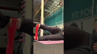 Tone Your Legs with Resistance Band Leg Lifts [upl. by Akers]