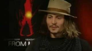 Johnny Depp  From Hell Interview [upl. by Coppock]