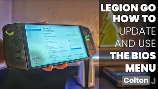 Legion Go  How to Update and Use the BIOS Menu  VRAM amp Charging  Lenovo [upl. by Danielle]