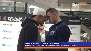 ZIMNOCH  MOLLO OSTRE SPOTKANIE TWARZĄ W TWARZ [upl. by Lanctot186]