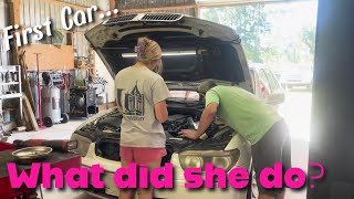 First Car Problems What did she do  South Alabama Homestead  Making memories DIY Family [upl. by Simson728]