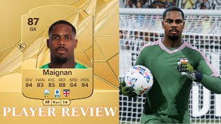 DEFLECTOR🧤 87 Maignan Player review  EA FC 25 [upl. by Ailana769]