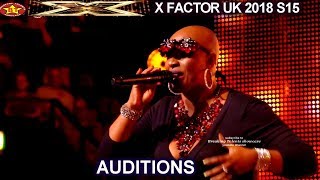 Janice Robinson 50 year old sings a WOW Original song “Dreamer” AUDITIONS week 1 X Factor UK 2018 [upl. by Aniret]