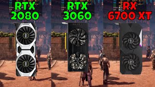 RTX 2080 vs RTX 3060 vs RX 6700 XT Benchmark in 9 Games at 1440p 2023 [upl. by Paik]