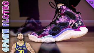 Steph Currys BEST SHOE UA Curry Spawn Flotro Performance Review [upl. by Salomie]