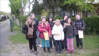 Holving  Tradition de Pâques en Lorraine et Alsace  Les enfants avec crécelles [upl. by Normandy]