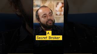 Secret Broker of Stock Market shorts ytshorts stockmarket Talkingnotes12 [upl. by Natsirhc]