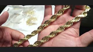 HAWAII ROPE CHAINS RESTOCK OF NEW PENDANTS 13MM 30quot ROPE CHAIN REVEAL [upl. by Aitret]