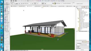 ARCHICAD SKETCH RENDERING 02 [upl. by Rainwater]