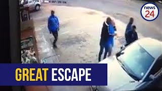 WATCH Durban man escapes hijackers puts up a fight [upl. by Trevah]