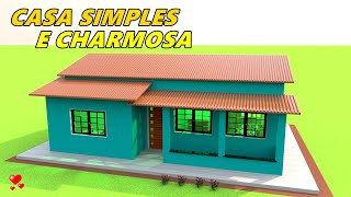 Casa charmosa com 3 quartos [upl. by Adnoluy764]