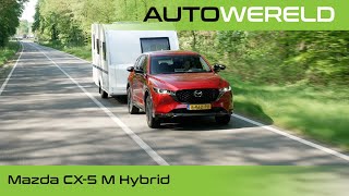 Bestverkochte caravantrekker van NL is nu een mild hybrid  Review Mazda CX5 2023  RTL Autowereld [upl. by Iris946]