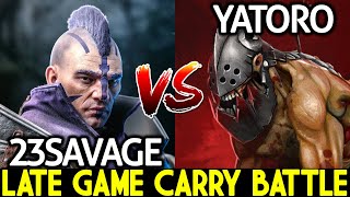 YATORO Lifestealer VS 23SAVAGE Late Game Carry Battle Dota 2 [upl. by Crist867]