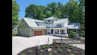 Apple Valley Lake  934 Kingsway Circle  Custom Farmhouse Style [upl. by Ynamreg]