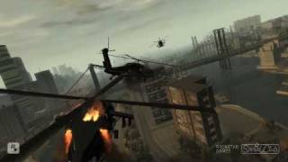 Insane helicopter fight in GTA IV [upl. by Wirth861]