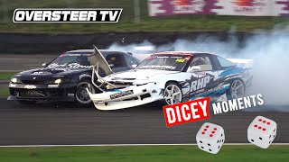 Dicey Moments Crashes  Drift Compilation from D1NZ Manfeild 2023 [upl. by Anaul]