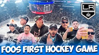 FOOS FIRST HOCKEY GAME [upl. by Aliled]