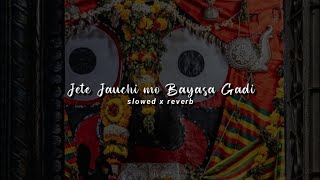 Jete Jauchi Mo Bayasa Gadhi odia SlowedReverb Lofi Song  Kumar Bapi [upl. by Cadmar]