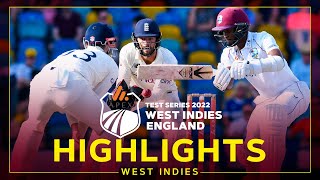 Highlights  West Indies v England  Brathwaite Leads West Indies to Draw  2nd Apex Test Day 5 [upl. by Artemas860]