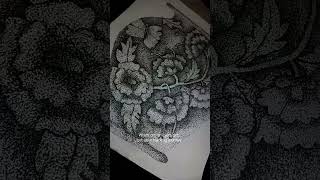 Stippling painting ideas 🔖💡 painting brushandcanvas artideas art craftideas brushartists new [upl. by Placido173]