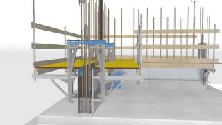 Bitschnau Slipform Animation Gleitschalung Slipforming FUTURA System [upl. by Joanne]