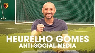 HEURELHO GOMES HILARIOUS REACTIONS TO YOUR MEAN TWEETS IN ANTISOCIAL MEDIA 🤣 [upl. by Ytte]