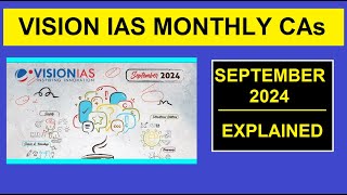 vision ias monthly current affairs  september 2025  polity and governance [upl. by Etnecniv47]