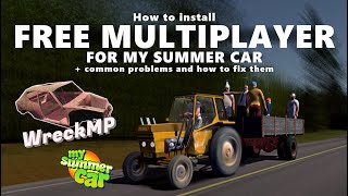 How to install Free MSC Multiplayer WreckMP 2024  common mistakes [upl. by Philips908]