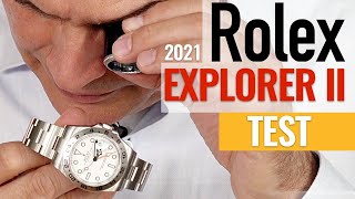 Rolex Explorer II 2021 HandsonTest [upl. by Ahker]