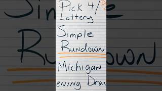 Pick 4 Lottery Easy Method lotterystrategies [upl. by Hopkins578]