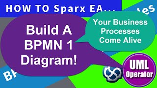 BPMN 1 Sparx EA Examples Part 4 [upl. by Eillen]