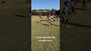 Torch Youth League Team 5 year old makes sick move 🔥NFL AtlantaFalcons youthfootball youth [upl. by Letnom]