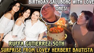 Ruffa Gutierrez nasurpresa ng bf na si Herbert Bautista at ng kanyang dalawang anak Lorin at Venize [upl. by Francis]