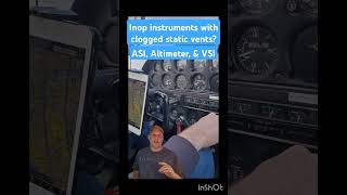 Pitot Static System clogged  Private Pilot [upl. by Douville93]