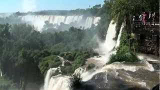 Cataratas del Iguazu Parque Nacional Iguazu  Misiones [upl. by Alyacim]