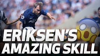 ERIKSENS AMAZING SKILL  Newcastle 02 Spurs [upl. by Northrup564]