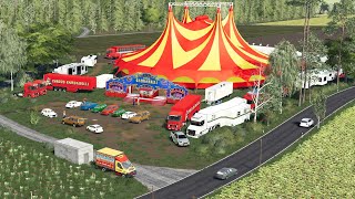 The Circus Arrives Farming Simulator [upl. by Akiv]