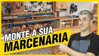 Como começar uma marcenaria do zero [upl. by Stillmann]